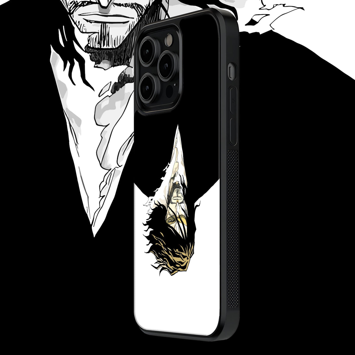Old Man Zangetsu Mobile Glass Case